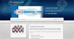 Desktop Screenshot of coastalfire.com.au